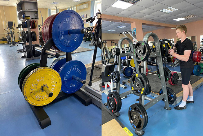 В кировскую спортшколу поступили новые тренажеры