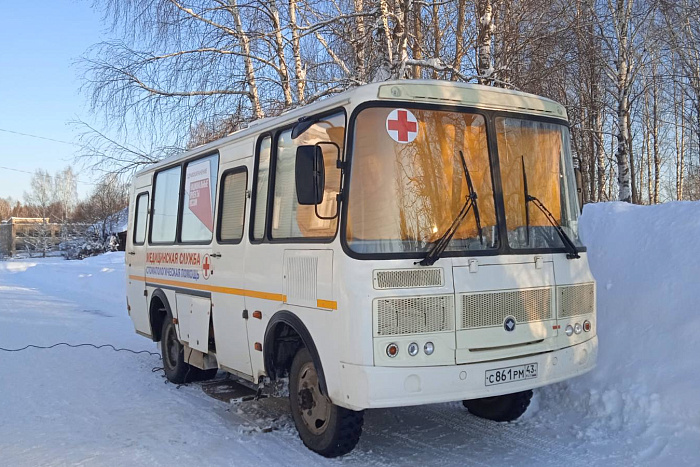 Первый в этом году выезд мобильной стоматологии начался с Малмыжского района