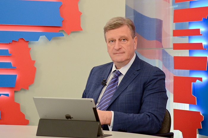 Игорь Васильев подвёл итоги года работы в прямом эфире ГТРК «Вятка»