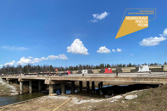 Ремонт мостов в Унинском районе идет с опережением графика
