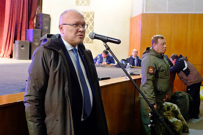 Губернатор Кировской области встретился с мобилизованными перед их отправкой в Вольск