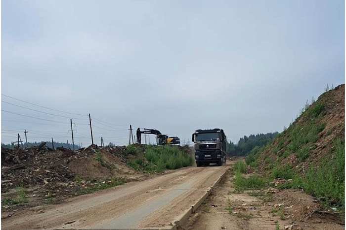 Ликвидация свалки  в Омутнинске идет с опережением графика