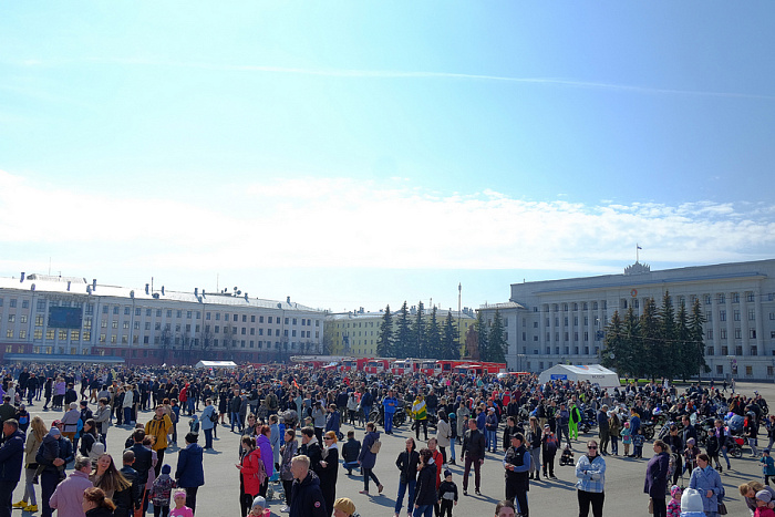 В Кирове прошел «СтудБайкФест» в поддержку специальной военной операции