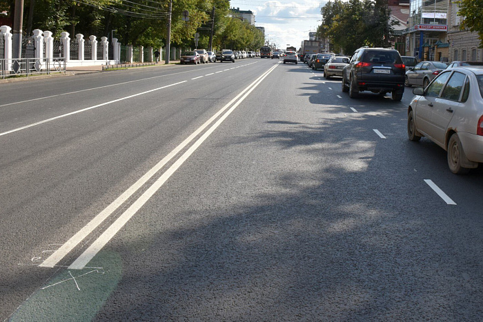 В Кирове отремонтировали 21 км дорог на тринадцати улицах