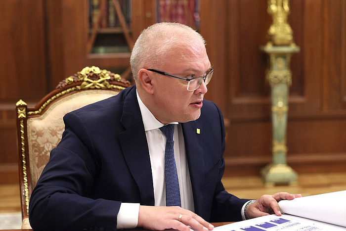 Александр Соколов рассказал Владимиру Путину о промышленном росте в Кировской области