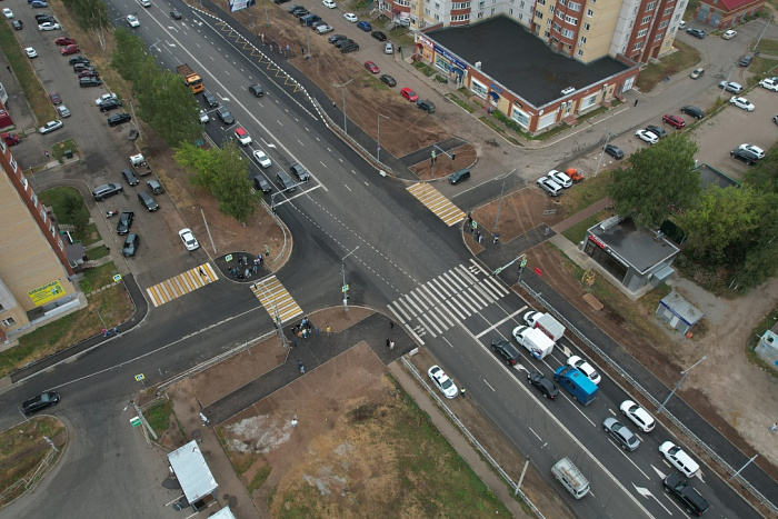 В Кирове приняли после ремонта перекресток улиц Ленина – Современной