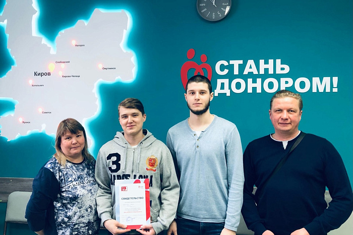 В 2022 году более 2 000 жителей Кировской области стали донорами