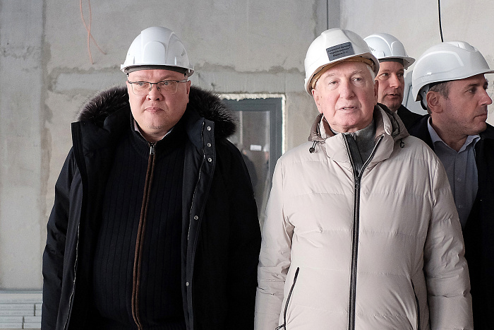 Готовность новой школы в Чистых прудах составляет около 70%