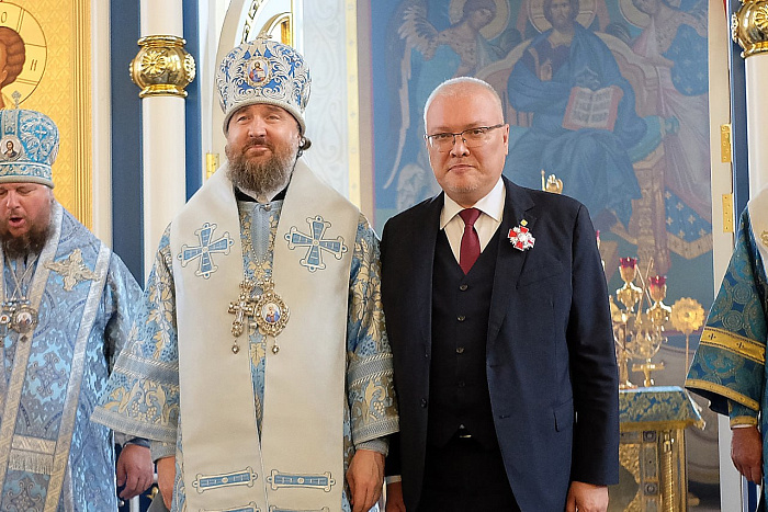 Управляющий делами Московской Патриархии провел литургию в честь празднования 650-летия Кирова