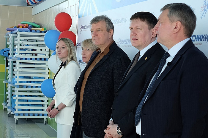 Игорь Васильев принял участие в церемонии открытия бассейна «Вересники»