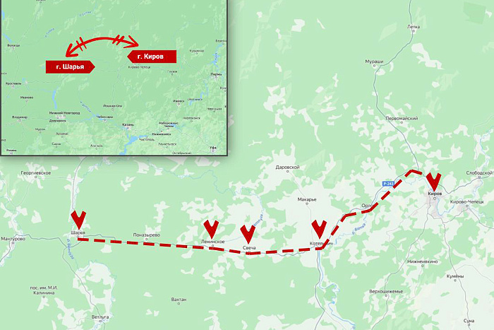 Из Кирова в Шарью запускают прямой автобус