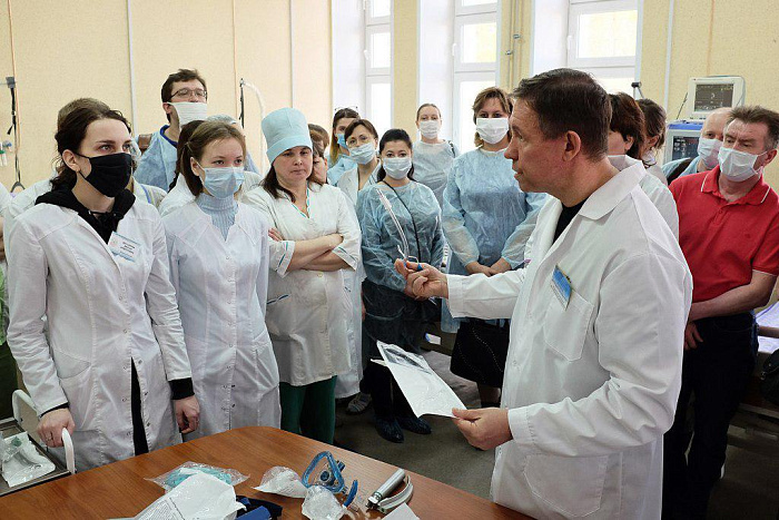 В слободе Талица открылся инфекционный госпиталь для больных коронавирусом