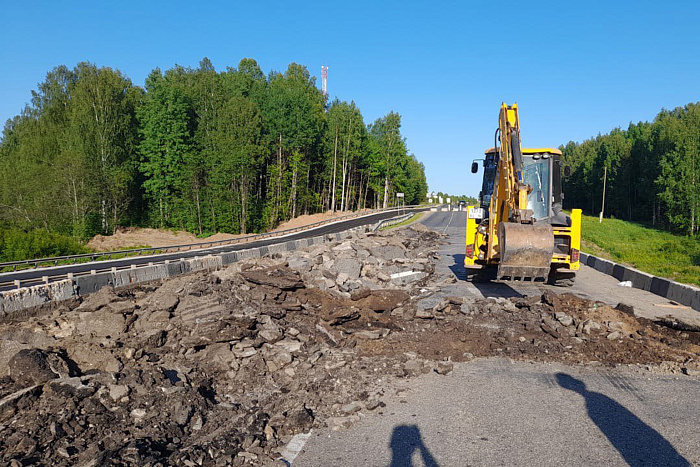 Начался капитальный ремонт моста через реку Уста