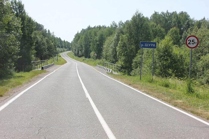 В Кировской области отремонтируют мост через реку Шура