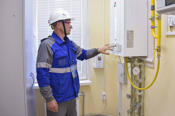 В деревне Большая Субботиха газифицировано отделение врача общей практики