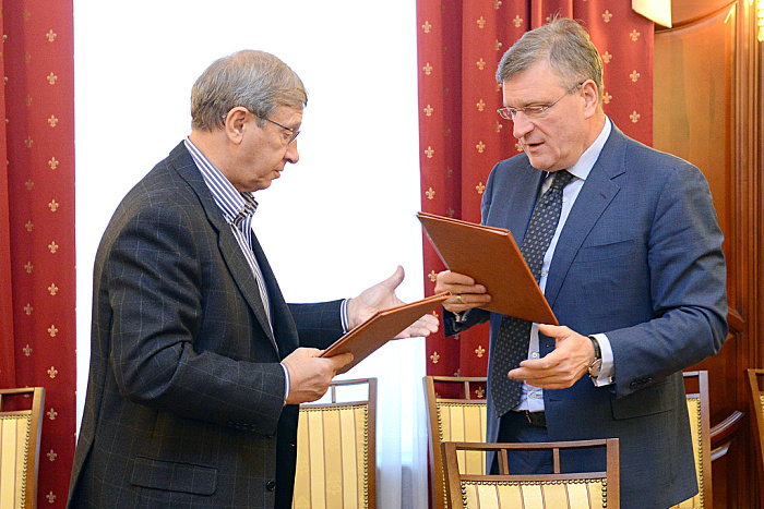Правительство Кировской области и АФК «Система» подписали соглашение о сотрудничестве