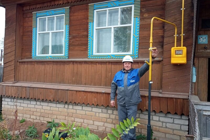 В Омутнинске подключили к газу первый дом 