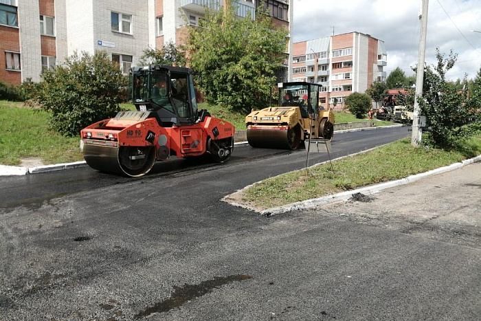 В Кирово-Чепецке в рамках нацпроекта готовят к сдаче первые улицы