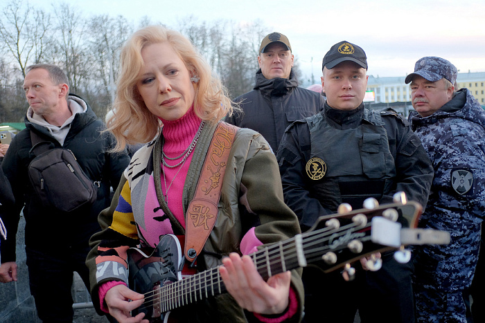 Юта выступила в Кирове с концертом в поддержку участников специальной военной операции