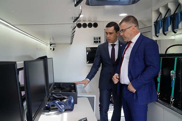 Благодаря нацпроекту «Образование» мобильный «Кванториум» приедет к нескольким тысячам сельских школьников региона