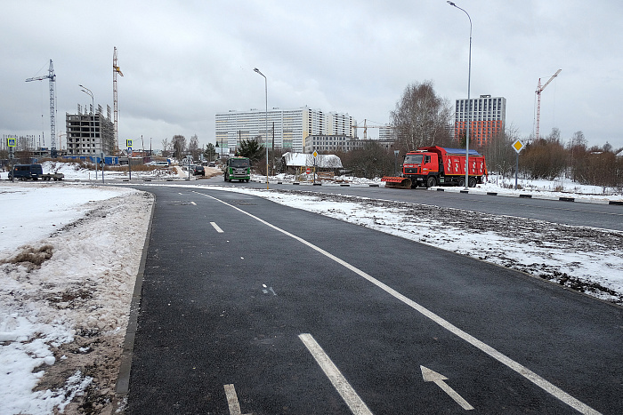 В Кирове построили новую улицу Чистопрудненскую