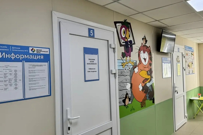 В кировской детской поликлинике №3 завершились ремонтные работы
