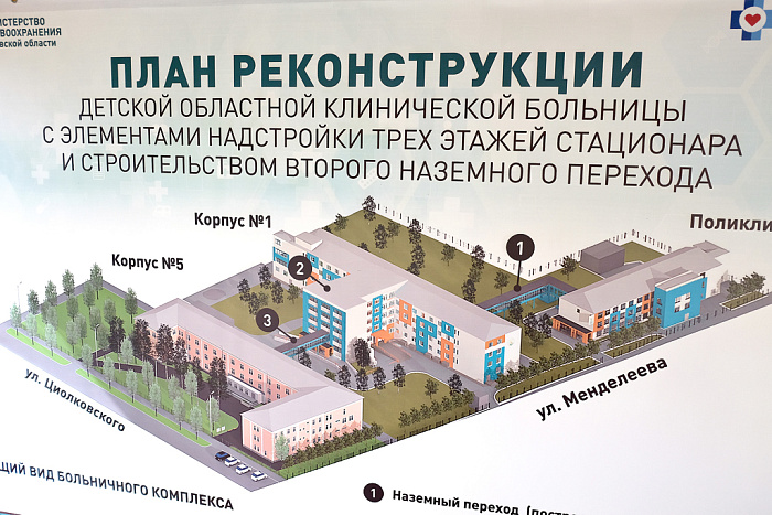 В Кирове продолжается масштабная реконструкция детской областной больницы