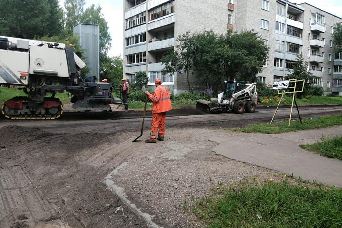 В Кирово-Чепецке в рамках нацпроекта готовят к сдаче первые улицы