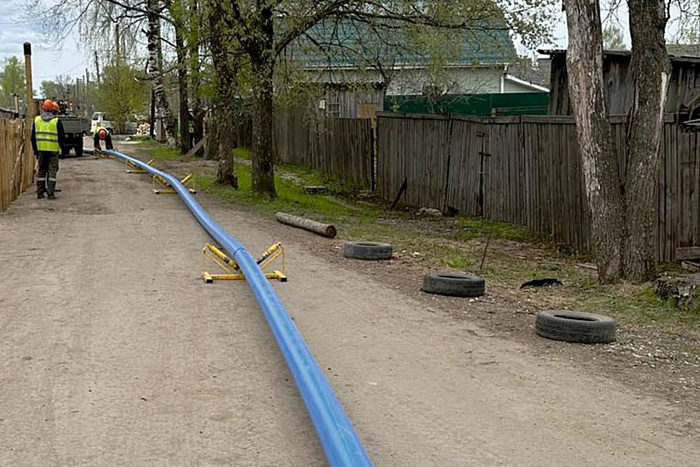 Новый водопровод в Котельниче готов на 80%