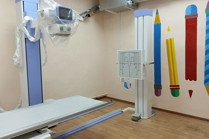 С 1 сентября маленькие пациенты Омутнинской ЦРБ будут обследоваться на новом рентгеновском аппарате