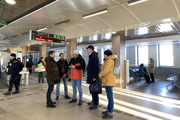 На железнодорожном участке Киров - Стрижи проверили качество связи