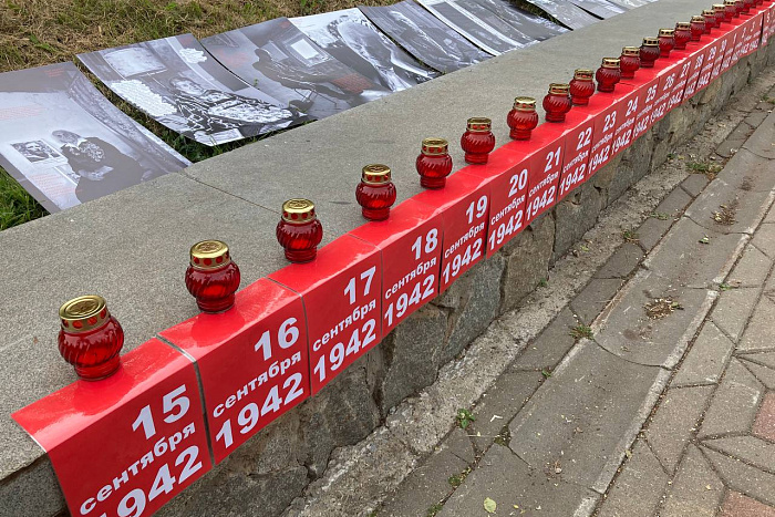 В Кирове зажгли 1418 свечей 
