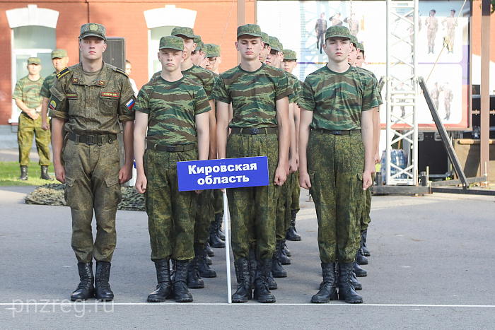 В Пензенской области стартовали военно-патриотические сборы «Гвардеец»