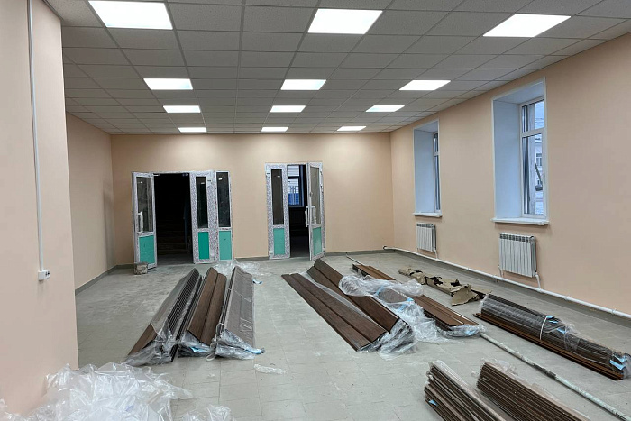 В Нолинске ремонтируют городскую баню