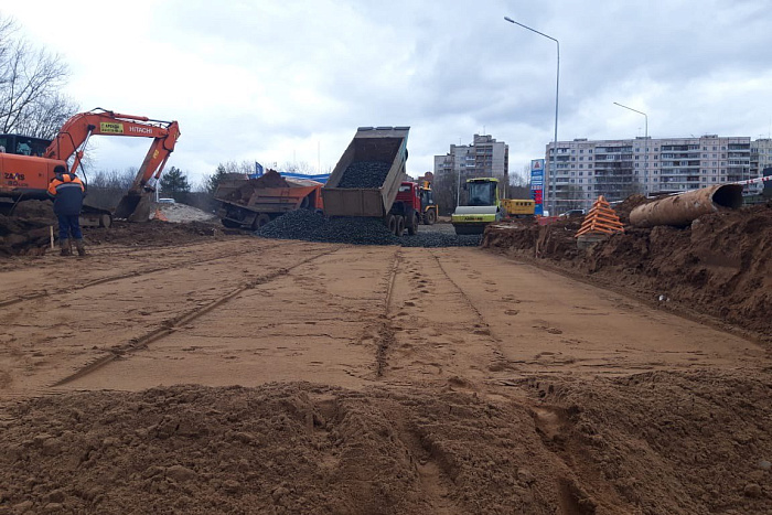 В Кирово-Чепецке начались дорожные работы в рамках нацпроекта БКАД