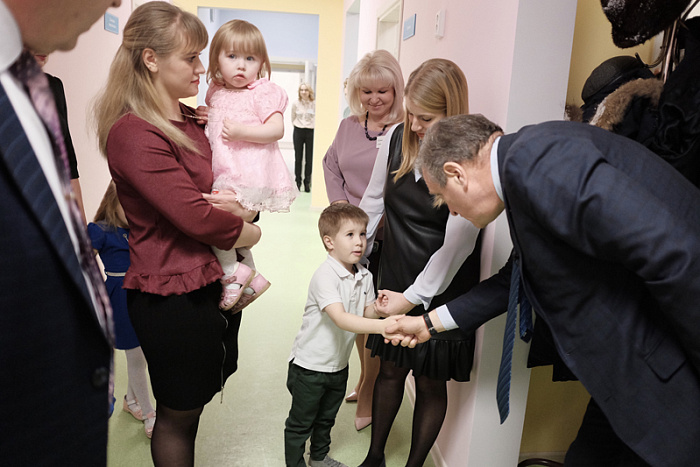В Верхнекамском районе торжественно открыли новый детский сад на 60 мест