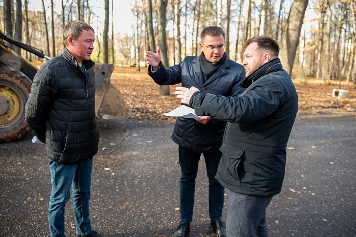 В Кирове начался ремонт Александровского сада