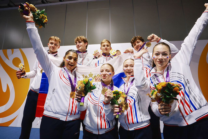 Кировский шпажист завоевал золотую медаль в составе сборной России на Играх стран СНГ
