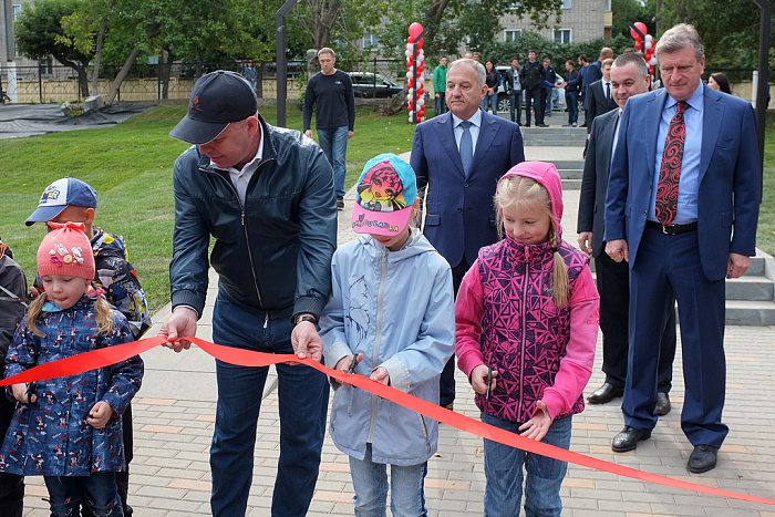 В центре Кирова открыли новый сквер