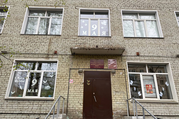 Вятский технический лицей одним из первых присоединился к акции «Окна Победы»