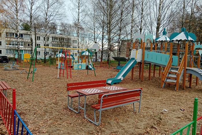 В Кировской области появятся еще 19 детских площадок
