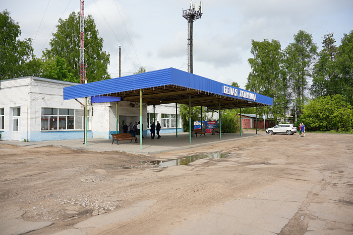Привокзальная площадь Белой Холуницы лидирует в голосовании по благоустройству