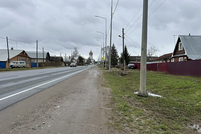 В Кстинино, Санчурске и Городище появятся тротуары