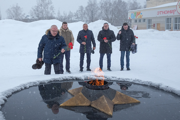 Александр Соколов оценил благоустроенные пространства в Вятских Полянах