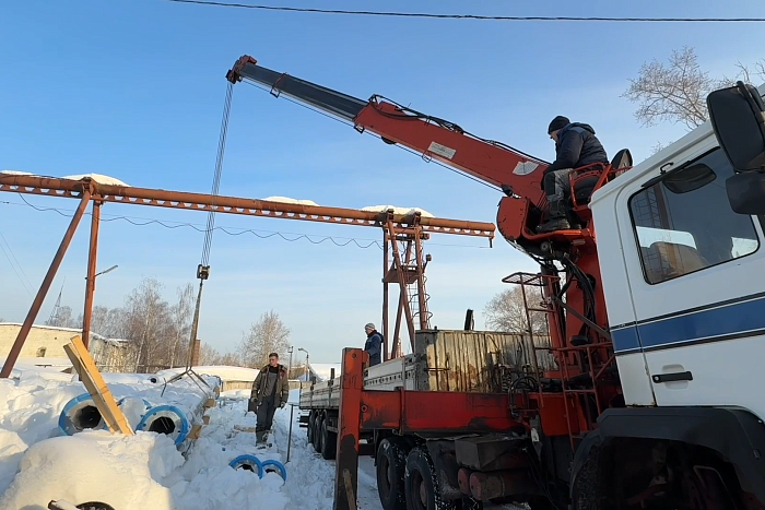 В Кумёнском районе завершается монтаж системы уличного освещения