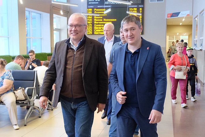 Александр Соколов принял в Кирове губернатора Пермского края