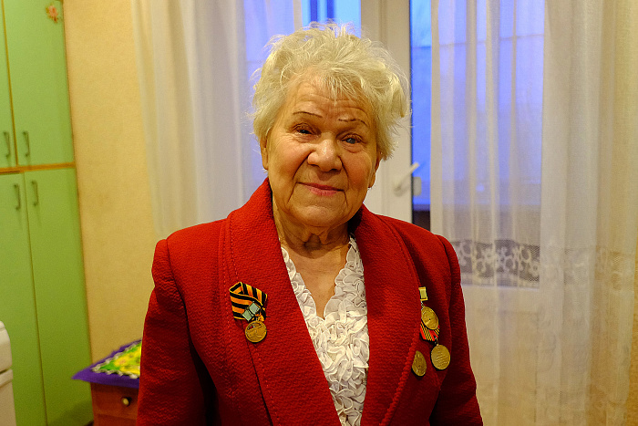 Александр Соколов встретился с жительницей блокадного Ленинграда 