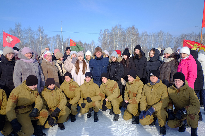 В селе Калинино Малмыжского района зажгли Вечный огонь