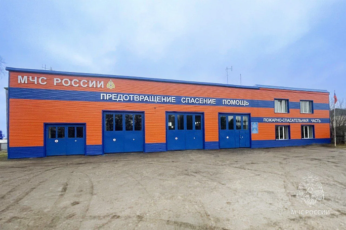 В Санчурске завершён ремонт здания пожарно-спасательной части