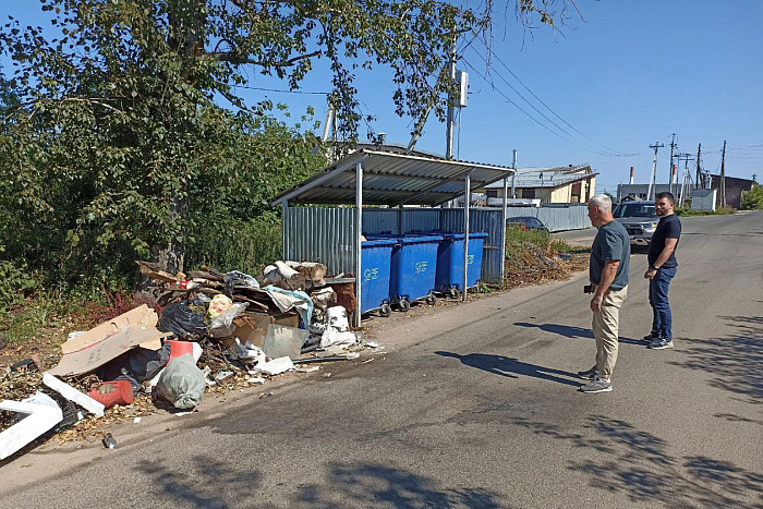 В Кирове прошёл рейд по площадкам ТКО